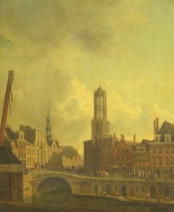 Straatscène in Utrecht